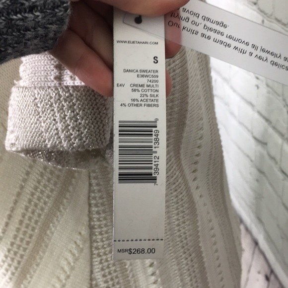 ELIE TAHARI: Sweater - Picture 5 of 8